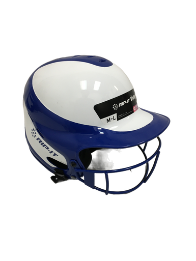New Rip-it Vision Pro M L Batting Helmet W Mask Royal Blue M L 11692-s000129485