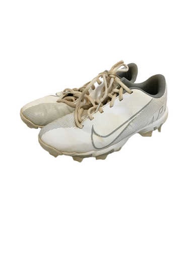 Used Nike Vapor Ultrafly Keystone Junior 6 Bb Sb Cleats White And Grey 11692-s000128994