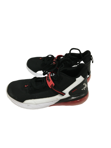 Used Shaq Junior 2.5 Basketball Shoes Youth Black 11692-S000128691