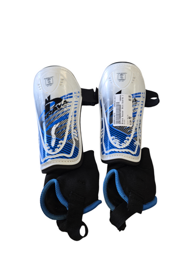 Used Brava Soccer Shin Guards Junior White MD 11617-S000314675