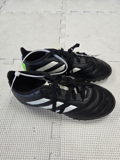 Used Adidas Soccer Indoor Shoes Black Junior 01.5 11617-S000314654