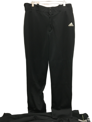 Used Adidas Mens Xl Black Ob Baseball Pants Bottoms 11692-s000126679