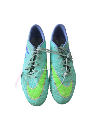Used Nike HYPER VENOM Soccer Cleats Teal Senior 10 11617-S000320662