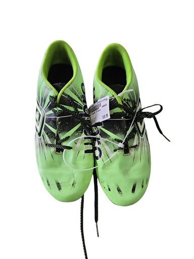 Used Umbro Soccer Cleats Neon Green Senior 5.5 11617-S000315202