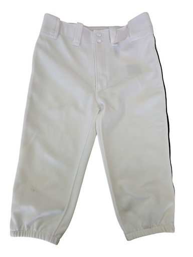 Used Mizuno YOUTH BB PANTS BB/SB Pant Boys White XL 11617-S000315133