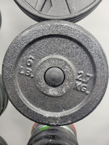 Used 6 Lb Standard Plate Sets 11708-s000162762