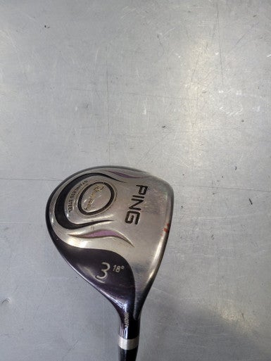 Used Ping RHAPSODY 3 Hybrid Ladies Flex Graphite Shaft Hybrid Clubs 11617-S000283517