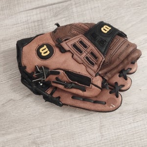 Wilson 425 Leather Baseball T-Ball Glove Kids Sz 10