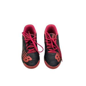 Used New Balance BLK/PNK CLEATS BB/SB Cleats Black And Pink Junior 02 11347-S000242932