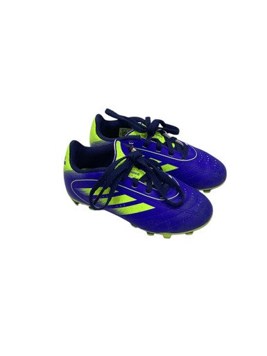 Used Adidas Soccer Cleats Royal Blue And Yellow Youth 10.0 11347-S000242764