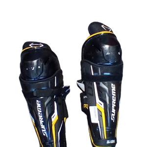 Used Bauer Senior Shin Guards Black 13" 11472-s000134434