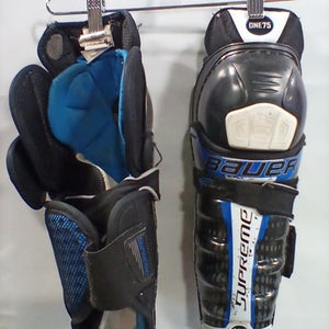Used Bauer S175 10" Ice Hockey Shin Guards 11472-s000098248