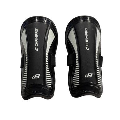 Used Champro Soccer Shin Guards Junior Black Sm 11406-s000103420