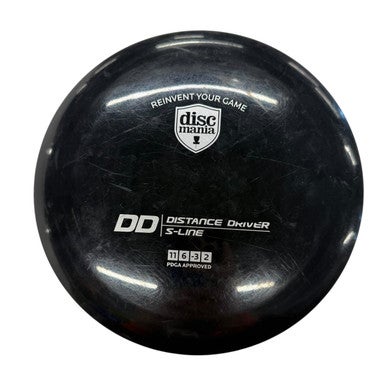 Used Discmania Dd S-line Disc Golf Driver Black 11406-s000103335
