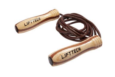 Lift Tech Wood Handle Elite Jump Rope 11406-lft341100