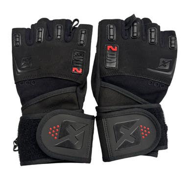 Used Skott Weight Lifting Exercise Gloves Black Md 11406-s000101696