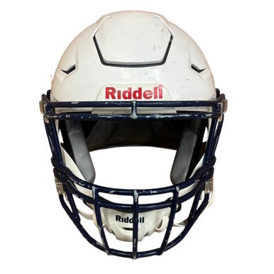 Used Riddell Speedflex Youth Medium Football Helmet White 11406-s000103508