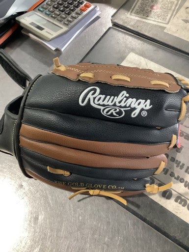 Used Rawlings Pl115kb Bb Sb Glove Lh Throw Black 11 1 2" 10743-s000451915