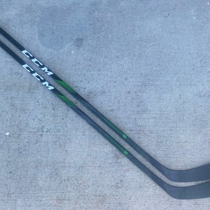 2 Pack CCM RibCor Trigger 4 Pro Stock Hockey Stick 85 Flex Left P90 5006