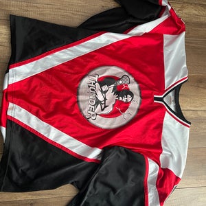Langley Thunder Vintage Game worn Jersey #6 Lintz