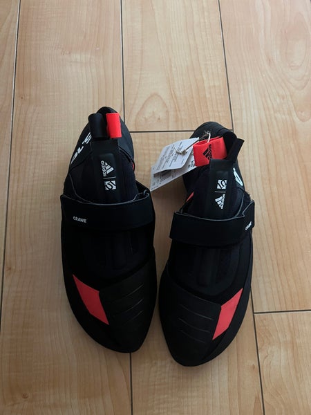 Adidas Five Ten Crawe Rock Climbing Shoes Black Red Concave  display picture 1