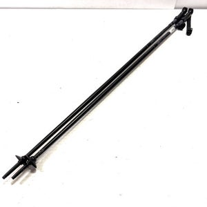 Used SKI ESSENTIALS Mens DH Ski Pole Black 125 cm / 50 in 11860-S000287685