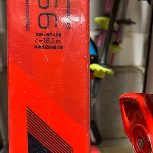Unisex Racing 166 cm Atomic Redster G9 Skis With Bindings Max Din 12 (Used)