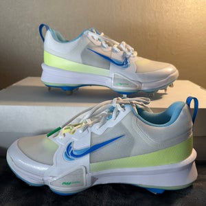 Nike Force Trout 9 Pro Metal Baseball Cleats Fresh Pack FQ7941-100 Men’s Sz 9.5