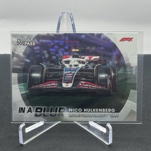 Nico Hulkenberg Haas 2024 Topps F1 Paddock Pass In a Blur Insert #BL-15