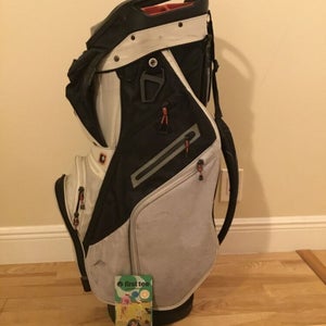 Sun Mountain C-130 Cart Golf Bag with 14-way Dividers & Rain Cover