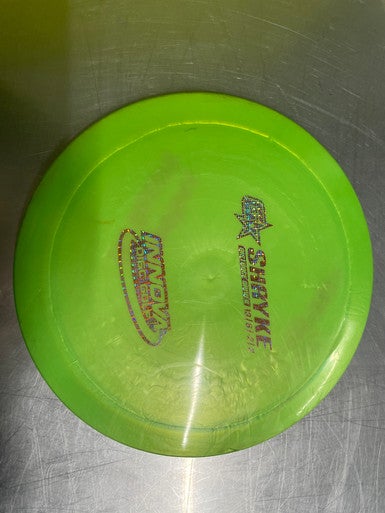 Used Innova Shryke Disc Golf Driver Neon Green 11831-s000024419