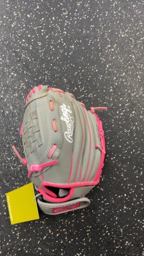 Used Rawlings Storm St100gp Bb Sb Glove Lh Throw Grey 10" 11831-s000024371