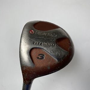 Taylormade Ti Bubble 3 Fairway Wood Bubble S-90 Plus Stiff Graphite Mens LH