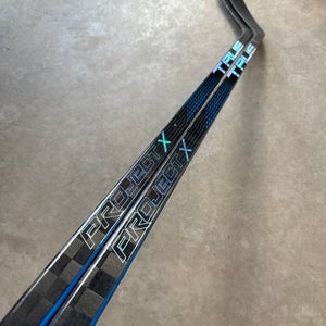 2 PACK 75 Flex P86 Smoke Senior True Left Handed Project X Pro Stock (New) NHL McTavish Ducks