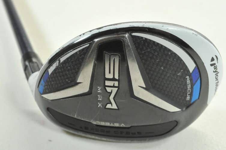 TaylorMade SIM Max Rescue 4-22* Hybrid Stiff Flex RH Ventus 7 Graphite # 187106