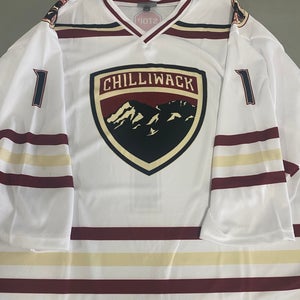 NEW Chilliwack Large goalie cut jersey #1