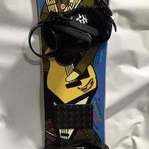 135 GNU Peace Snowboard W/ Bindings