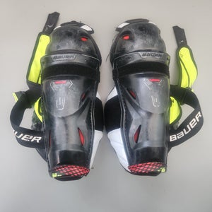 Junior Bauer Vapor Hyperlite 11" Shin Pads (Used)