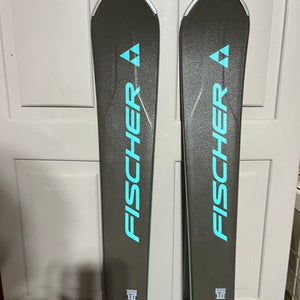 Fischer RC ONE 78 GT Used Skis 158cm with Fischer RSW 11 GW Bindings
