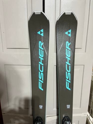 Fischer RC ONE 78 GT Used Skis 158cm with Fischer RSW 11 GW Bindings