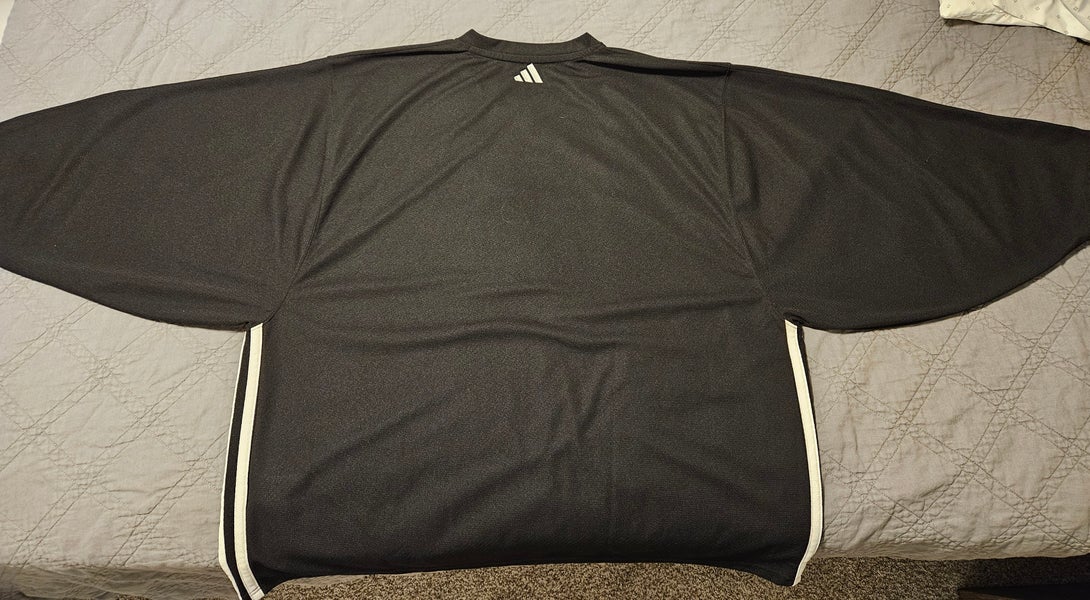 Adidas Adispeed Adult Mens Goalie Hockey Jersey 2.0 L Black