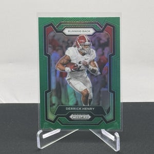 Derrick Henry Alabama Crimson Tide 2024 Prizm Draft Picks Green Base #100