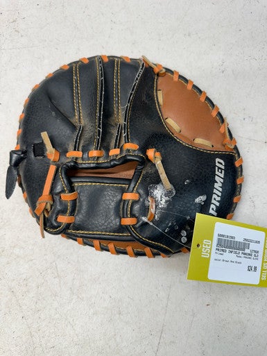 Used Primed Pancake Glove Bb Sb Training Aid Brown And Black 11835-s000191503