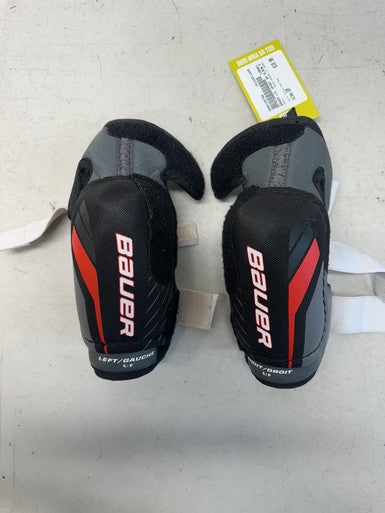 Used Bauer Bauer Lil Sport Youth Elbow Pads Black And Red Sm 11835-s000189798