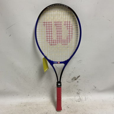 Used Wilson Enforcer Adult Tennis Racquet Grey 4 3 8" 11855-s000180298