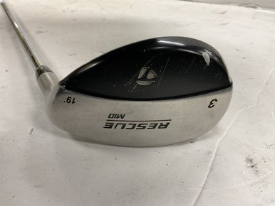 Used Taylormade Rescue Mid Mens Hybrid Club Rh 3 Hybrid 11855-s000179275