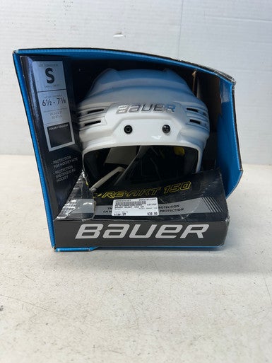 Used Bauer REAKT 200 Hockey Helmet Only White SM 11835-S000191167