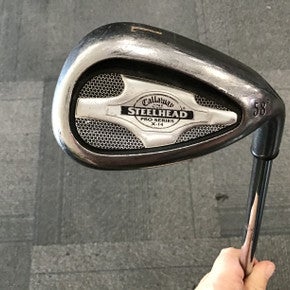Used Callaway Steelhead X-14 Golf Wedge Mens Rh Lob Wedge 11614-s000204552