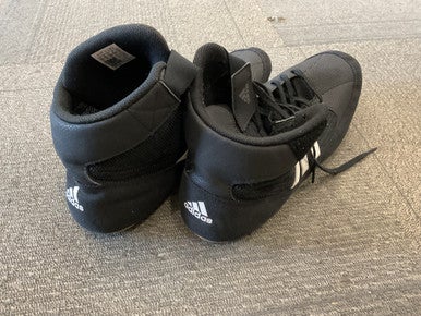 Used Adidas Wrestling Shoes Black Senior 13 11614-s000208578