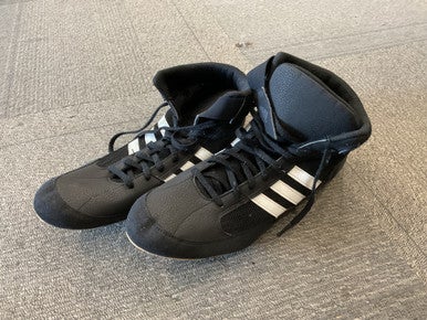 Used Adidas Wrestling Shoes Black Senior 13 11614-s000208578